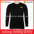 2016 new design black crewneck sweatshirt China manufacturer